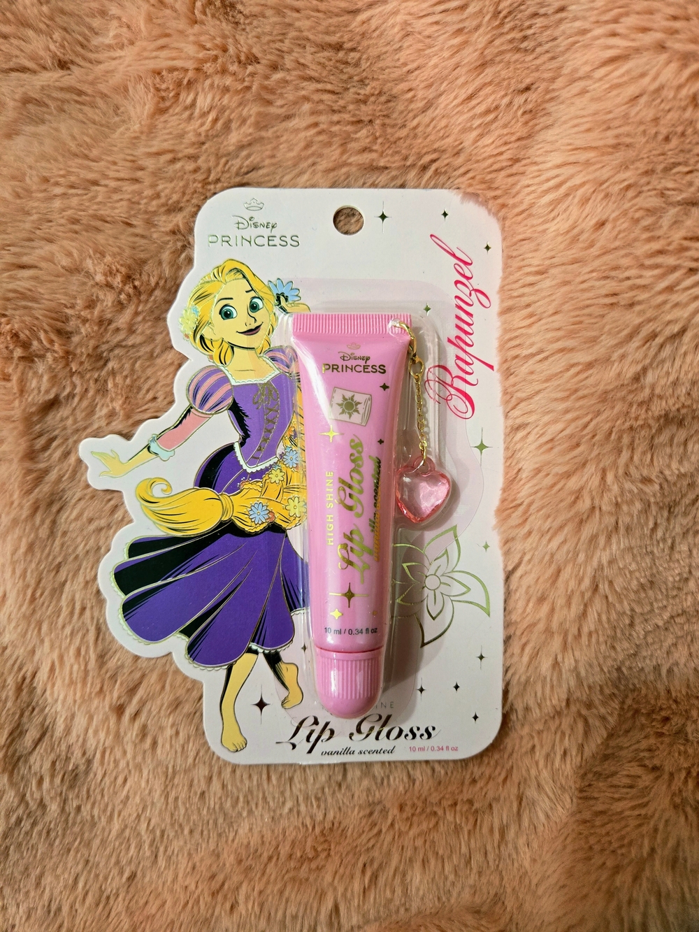 NEW Disney Princess Rapunzel High Shine Vanilla Scented Lip Gloss